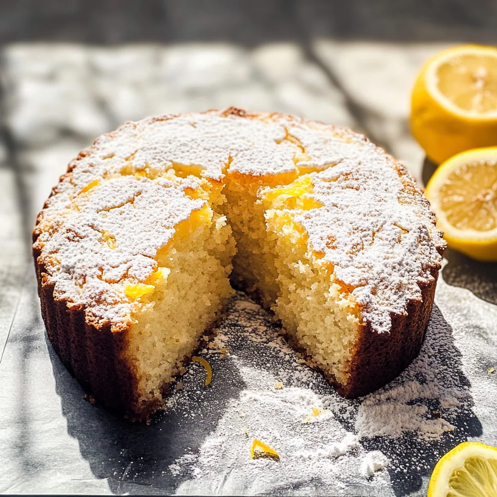 Lemon Yogurt Breakfast Cake