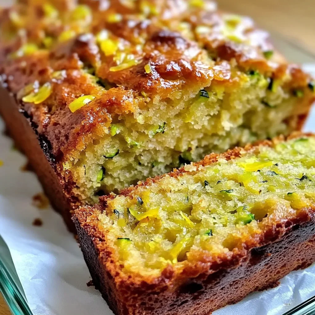 Luscious Lemon Zucchini Bread: A Zesty Loaf Recipe