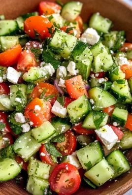 Mediterranean Cucumber Salad