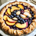 Peach Blueberry Galette Recipe