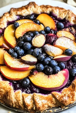 Peach Blueberry Galette Recipe