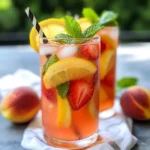 Peach Strawberry Lemonade Recipe