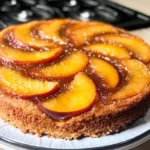 Peach Upside-Down Cake Recipe