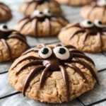 Peanut Butter Spider Cookies