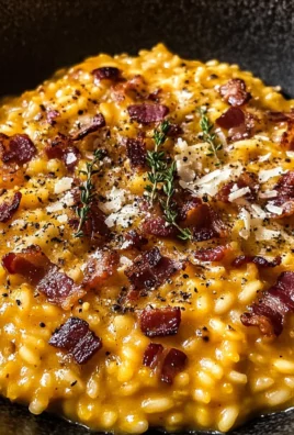 Pumpkin Risotto with Bacon & Parmesan