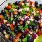 Refreshing Blueberry Salsa (Paleo, Whole30, Vegan, Low Carb)
