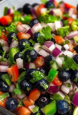 Refreshing Blueberry Salsa (Paleo, Whole30, Vegan, Low Carb)
