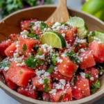 Spicy Watermelon Salad