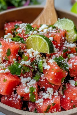 Spicy Watermelon Salad