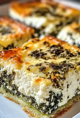 Spinach and Cheese Squares