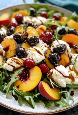 Stone Fruit Salad with Burrata