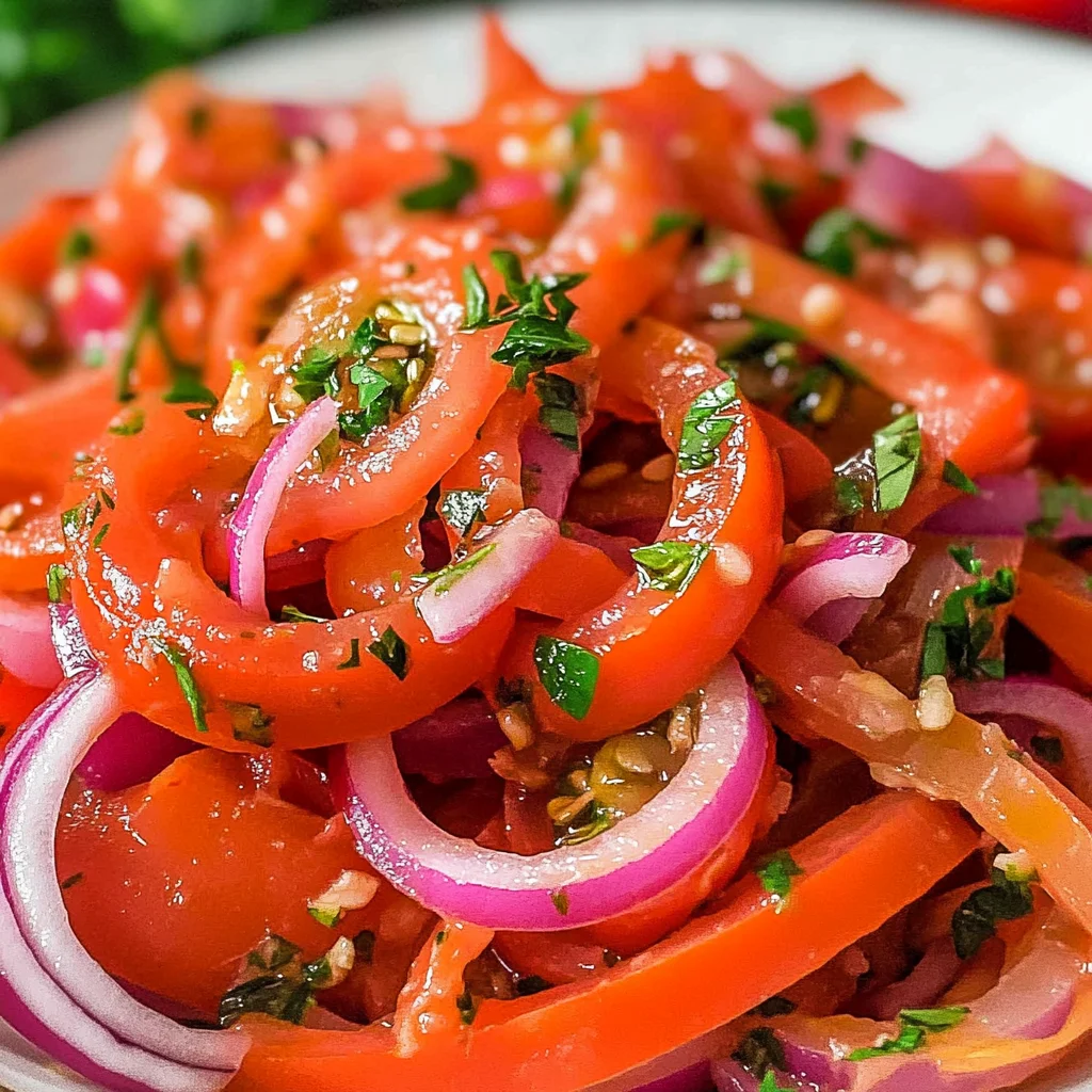 Tomato and Onion Salad