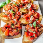 Tomato bruschetta
