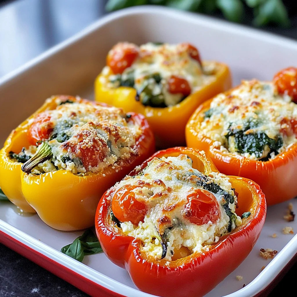 Vegetarian Stuffed Peppers