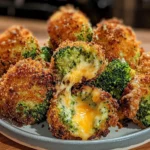 Air Fryer Broccoli Cheddar Poppers