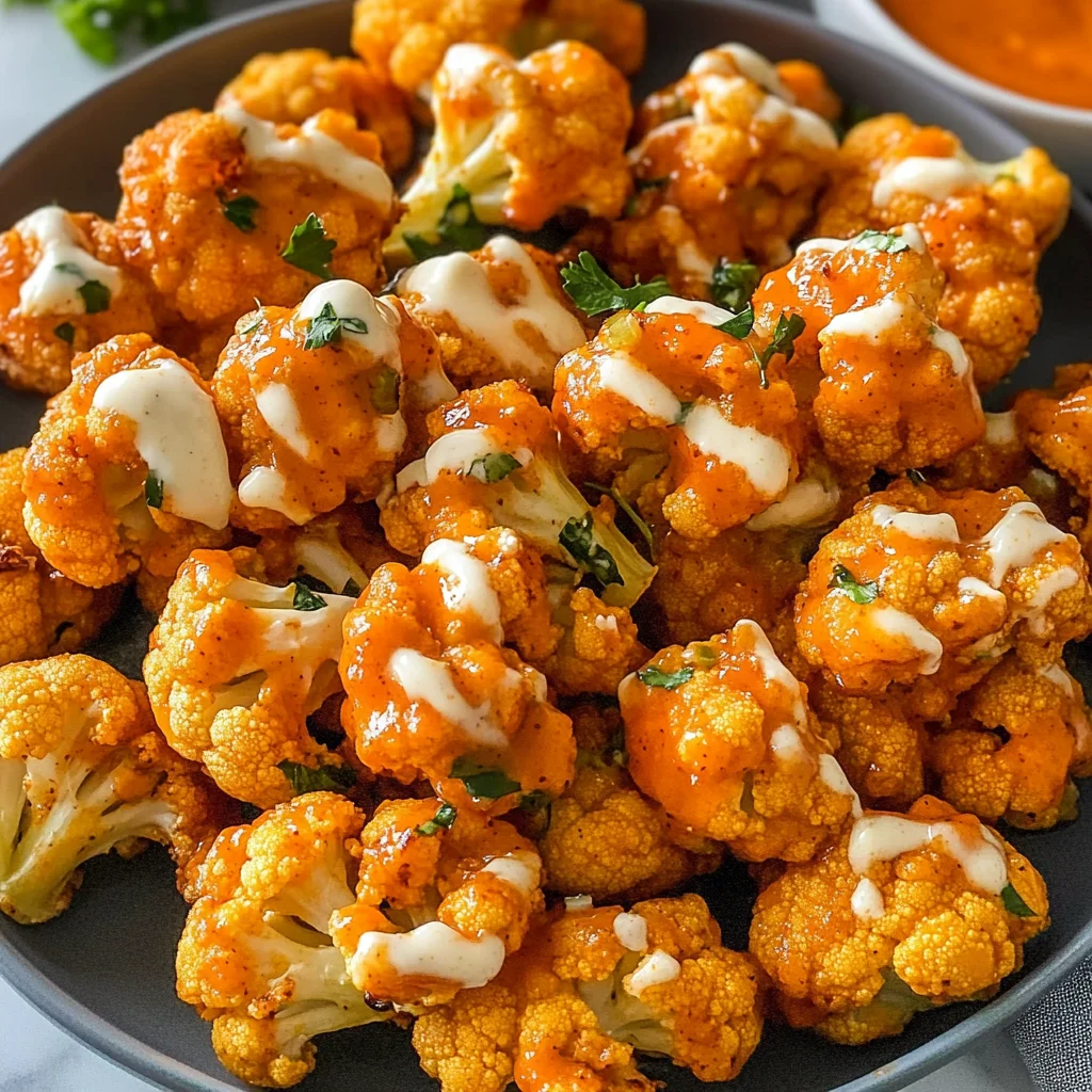 Air Fryer Buffalo Cauliflower Recipe