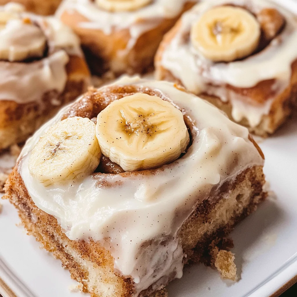 Banana Bread Cinnamon Rolls