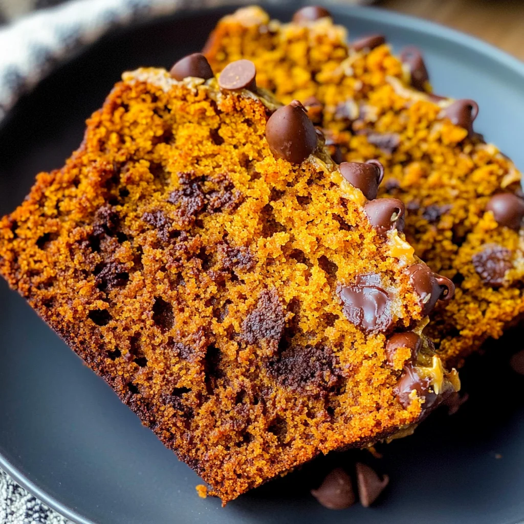 Best Chocolate Chip Pumpkin Bread