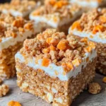 Butterfinger Rice Krispie Treats