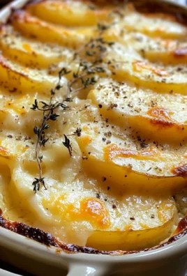 Cheesy Garlic Potatoes Gratin – Easy & Creamy Recipe