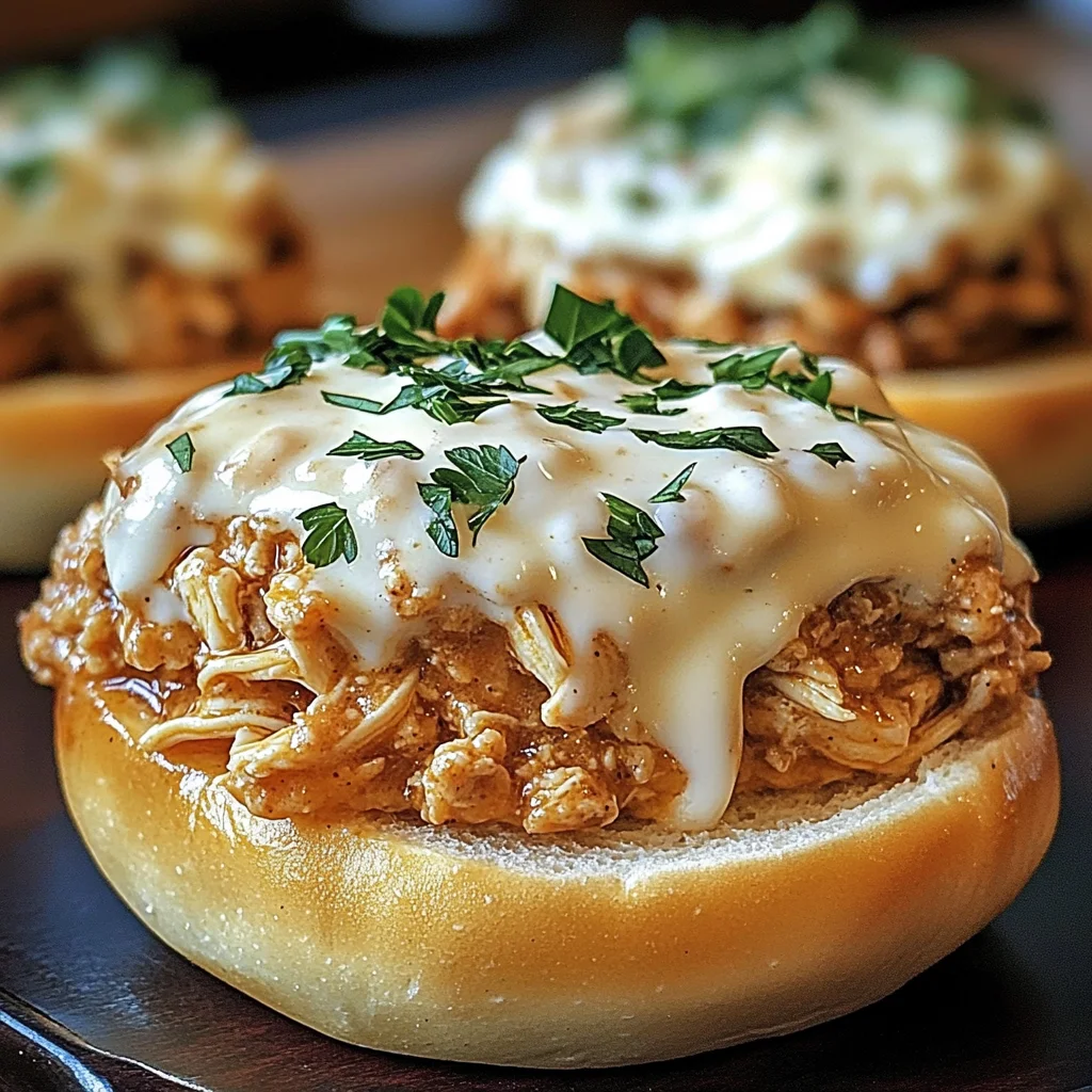 Chicken Alfredo Sloppy Joes: A Delicious Twist on a Classic Favorite