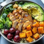 Chicken & Sweet Potato Buddha Bowl