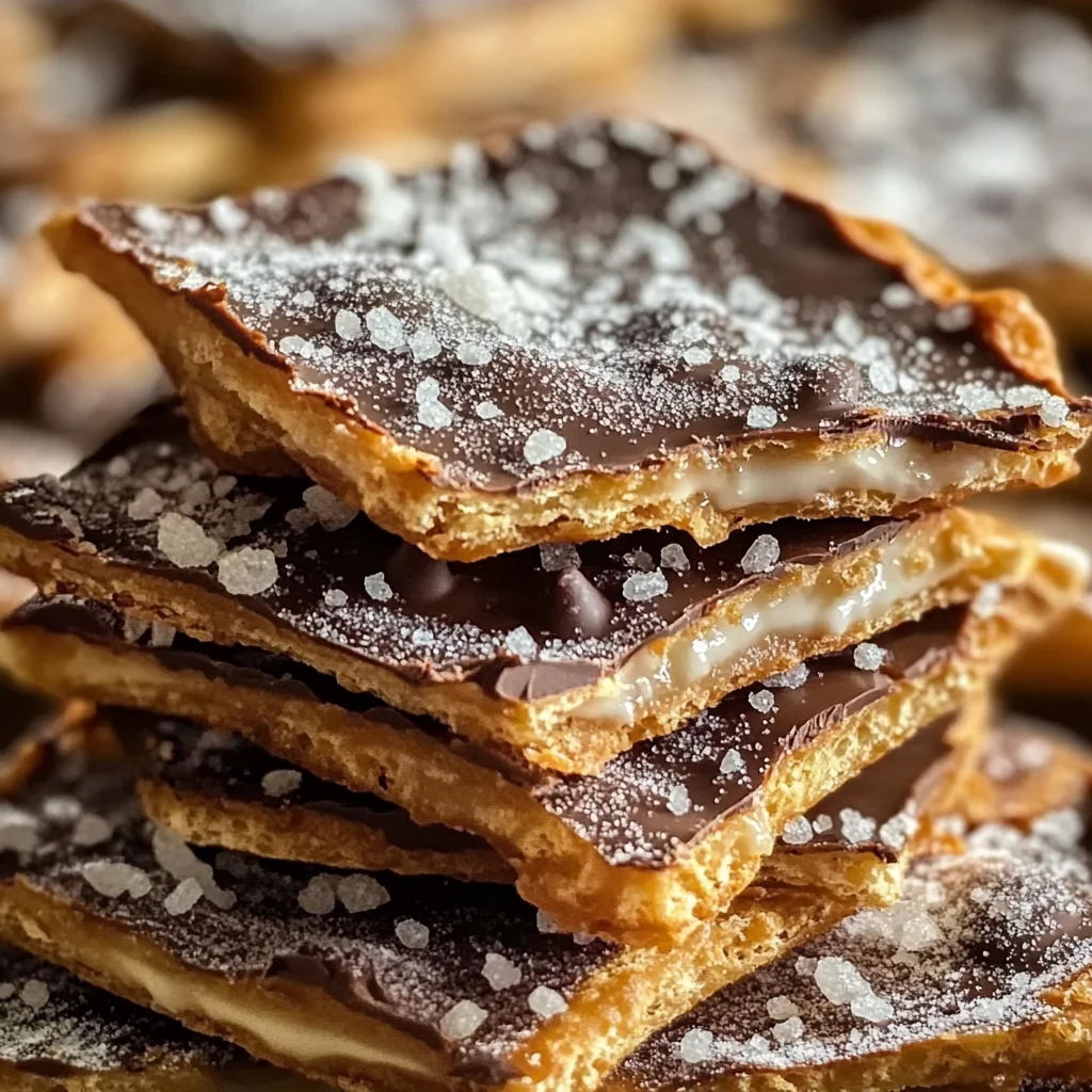 Churro Saltine Toffee