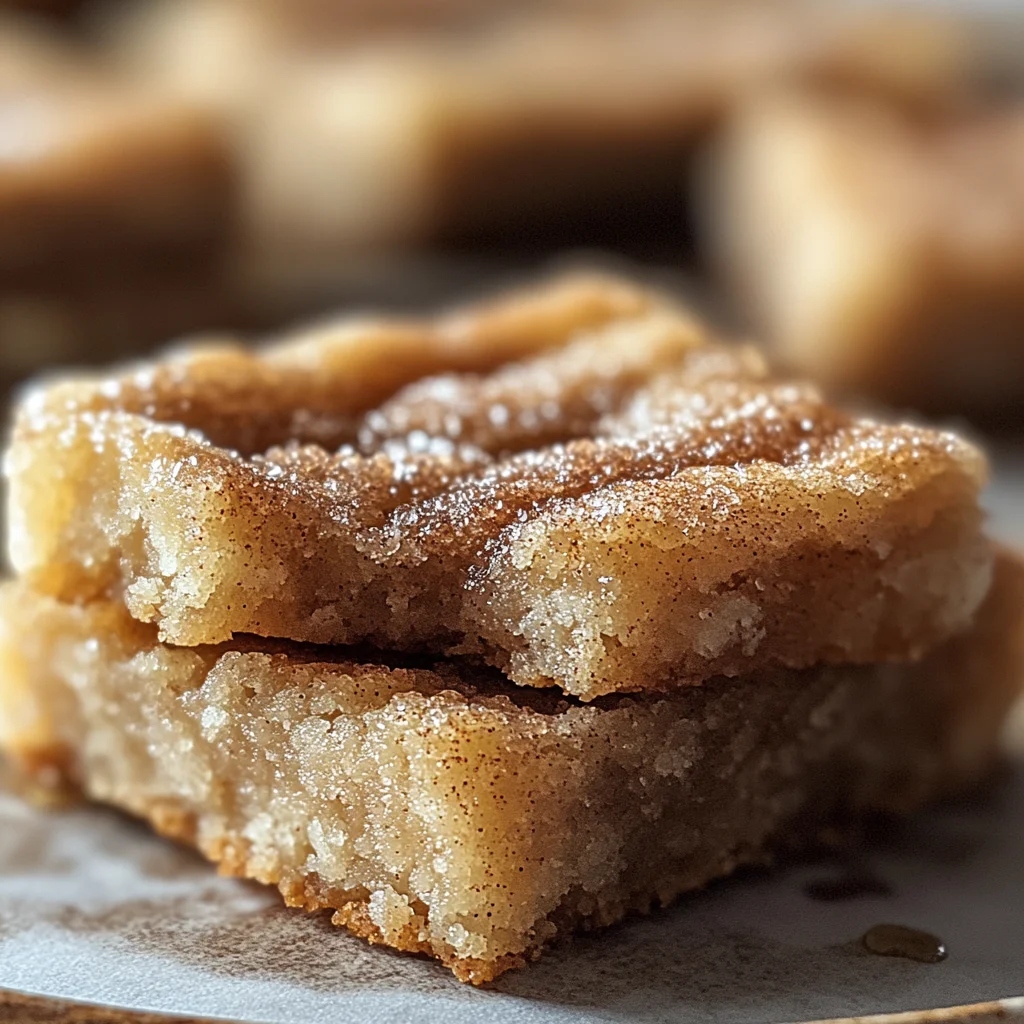 Cozy and Sweet Honey Cinnamon Dessert: Cinnamon Sugar Blondies to Bake Anytime