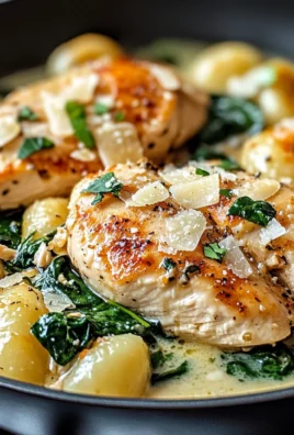 Creamy Garlic Chicken Gnocchi Skillet