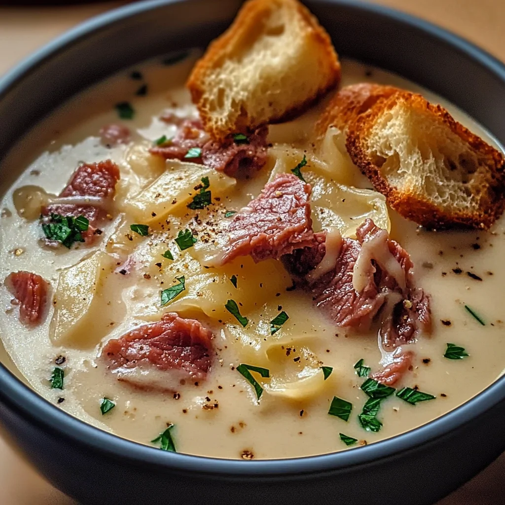 Creamy Reuben Soup: A Delicious Twist on a Classic