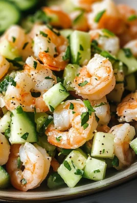 Cucumber Shrimp Salad