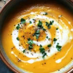 Easy Butternut Squash and Sweet Potato Soup