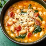 Fire Roasted Parmesan & White Bean Soup