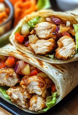 Firecracker Chicken Wraps