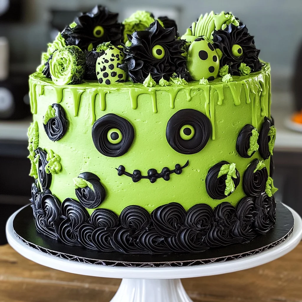Frankenstein Cake