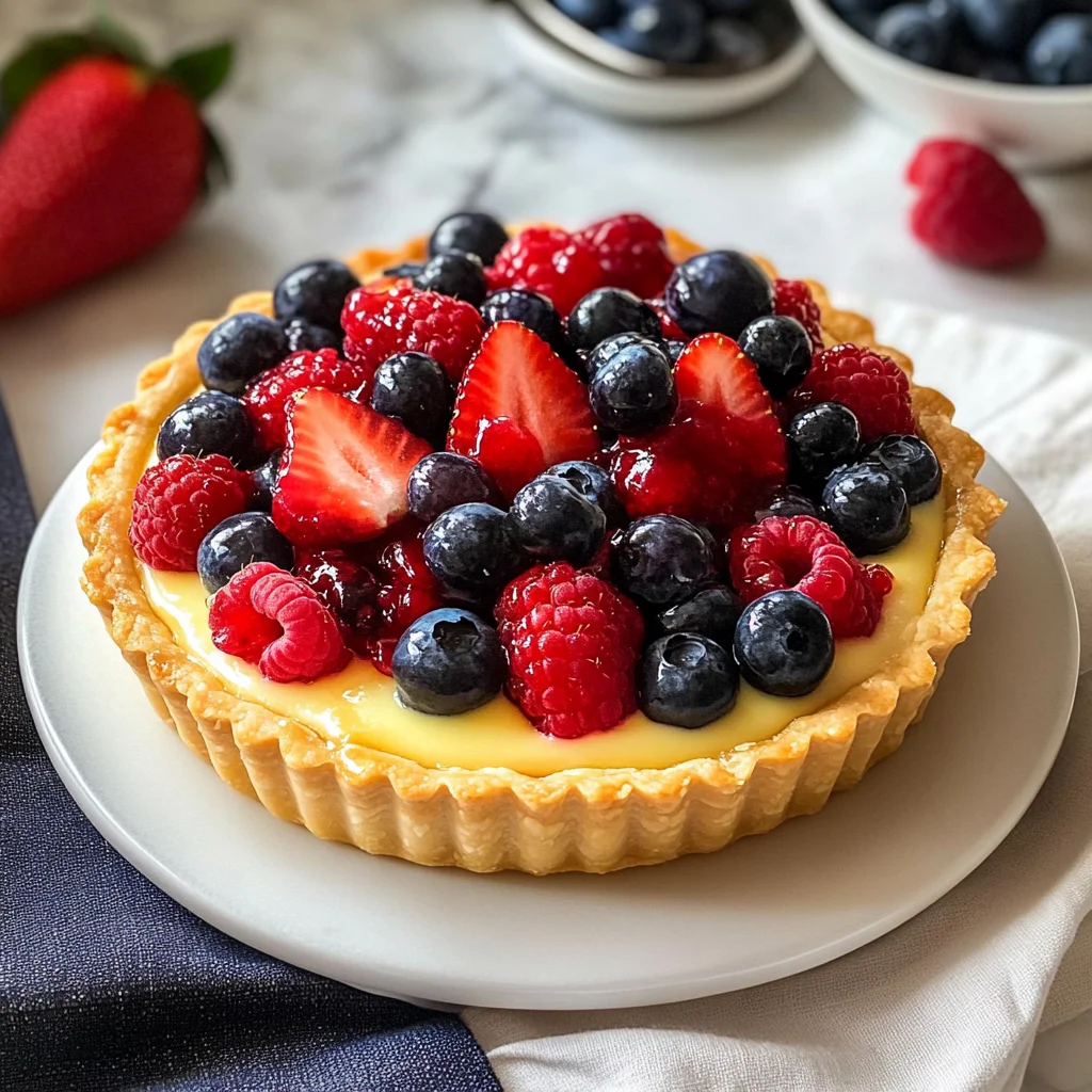 Fruit Custard Tart