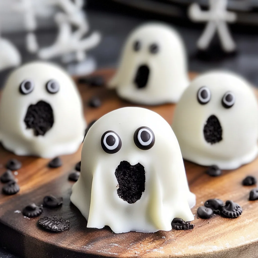 Ghost OREO Ball Truffles