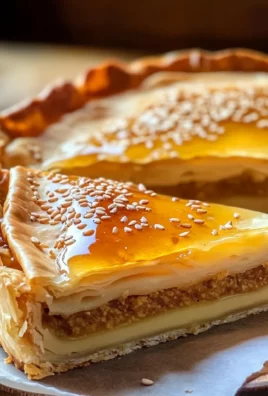 Golden Greek Honey Pie (Melopita)