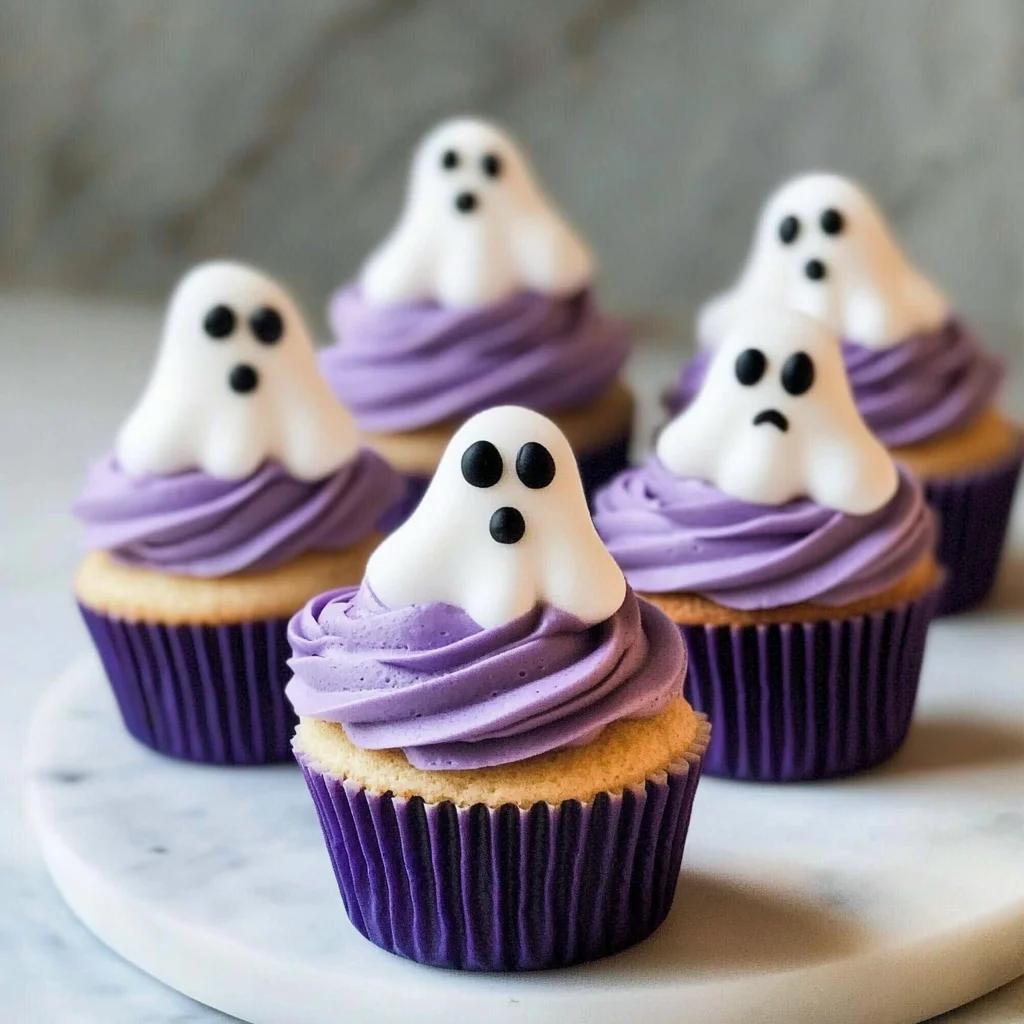 Halloween Ghost Cupcakes