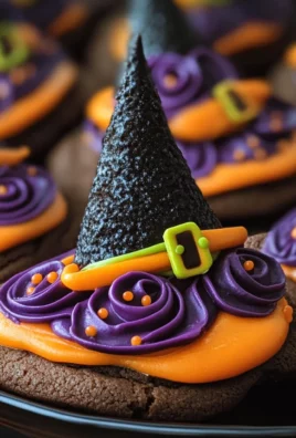 Halloween Witch Hat Cookies