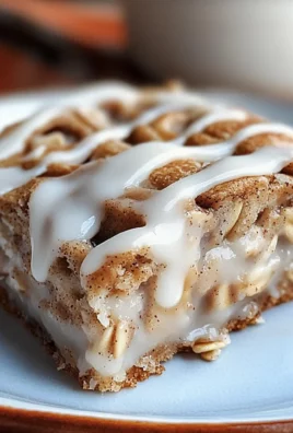 High-Protein Cinnamon Roll Baked Oatmeal