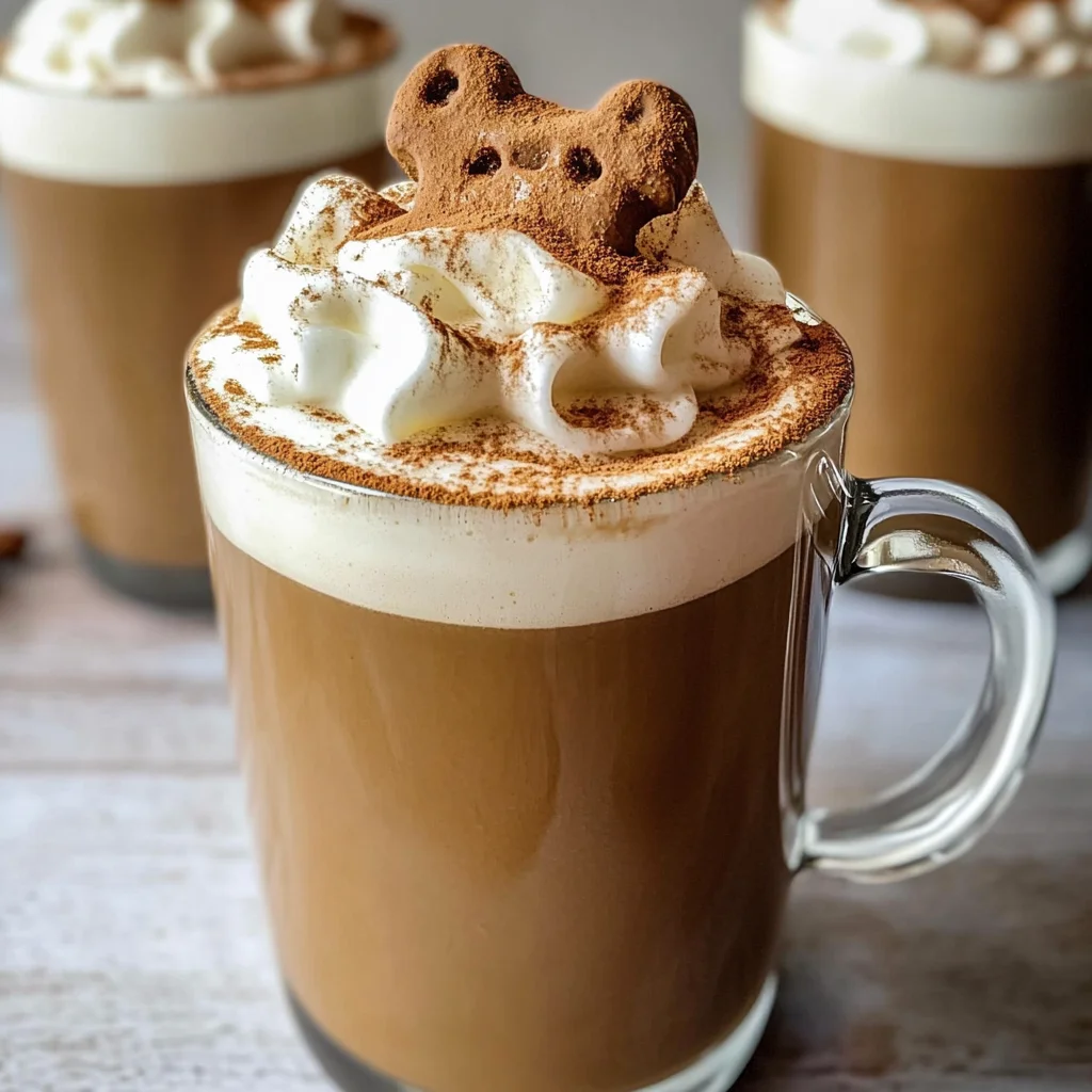 Homemade Gingerbread Latte