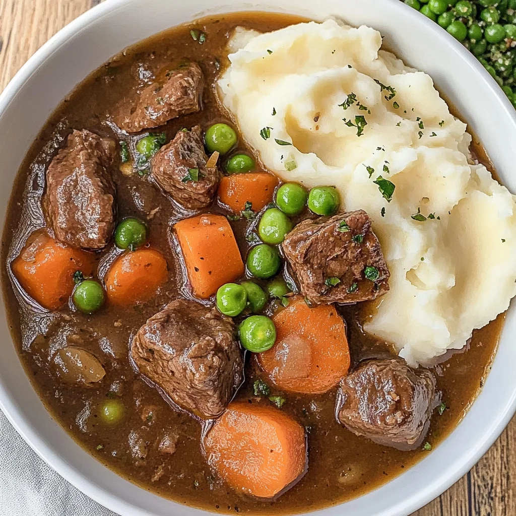 Irish Stew With Mashed Potatoes