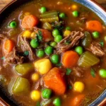 My Mom's Old-Fashioned Vegetable Beef Soup