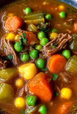 My Mom's Old-Fashioned Vegetable Beef Soup