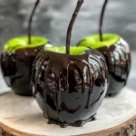 Poison Toffee Apples for Halloween
