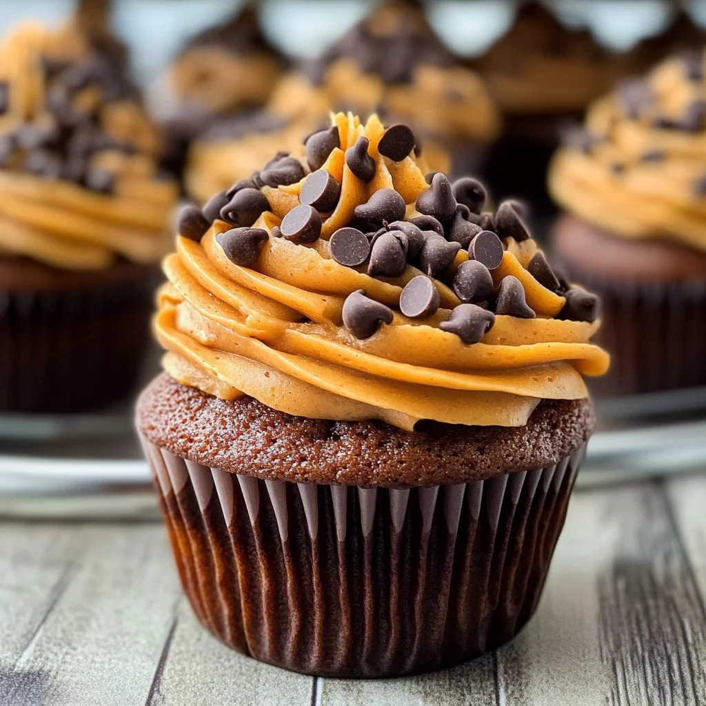 Pumpkin Chocolate Chip Cupcakes