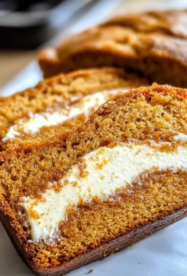 Pumpkin Cream Cheese Bread