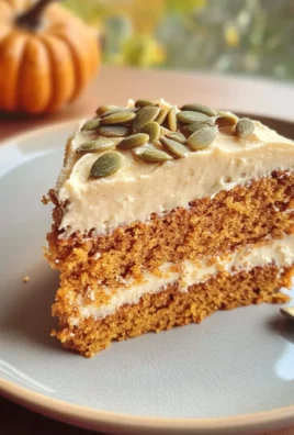 Pumpkin Spice Cake with Brown Sugar Cream Cheese Frosting