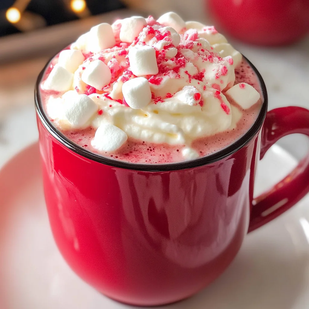 Red Velvet Hot Chocolate Recipe
